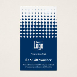 Modern Sie Ihre Werbeaktion Blue White Gutscheinka