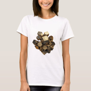 Modern-Silber-Abstrakte-Kunst Statement-T-Shirt T-Shirt