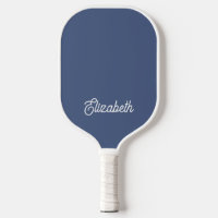 Modern Simple Blue Script Individuelle Name