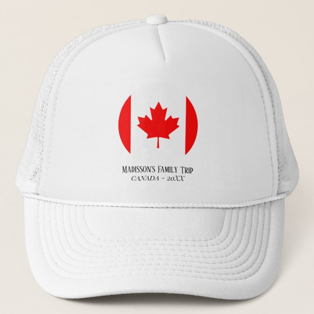 Modern Simple canada Truckerkappe (Vorderseite)