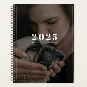 Modern Simple Foto Dark Overlay Planer