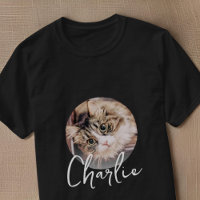 Modern Simple Grunge Custom Abzeichen Pet Foto Nam