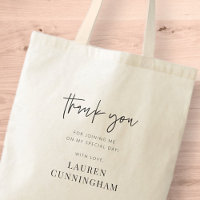 Modern Simple Minimalistisch Chic Vielen Dank