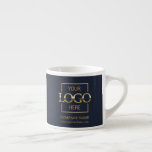 Modern Simple Personalized Company Branding Logo Espressotasse<br><div class="desc">A modern and personalized espresso cup featuring your custom business logo, company name, or text. Perfect for corporate branding, promotional giveaways, small business marketing, or client appreciation gifts. This stylish and functional drinkware is designed for entrepreneurs, coffee shops, offices, and professionals who want to add a branded touch to their...</div>