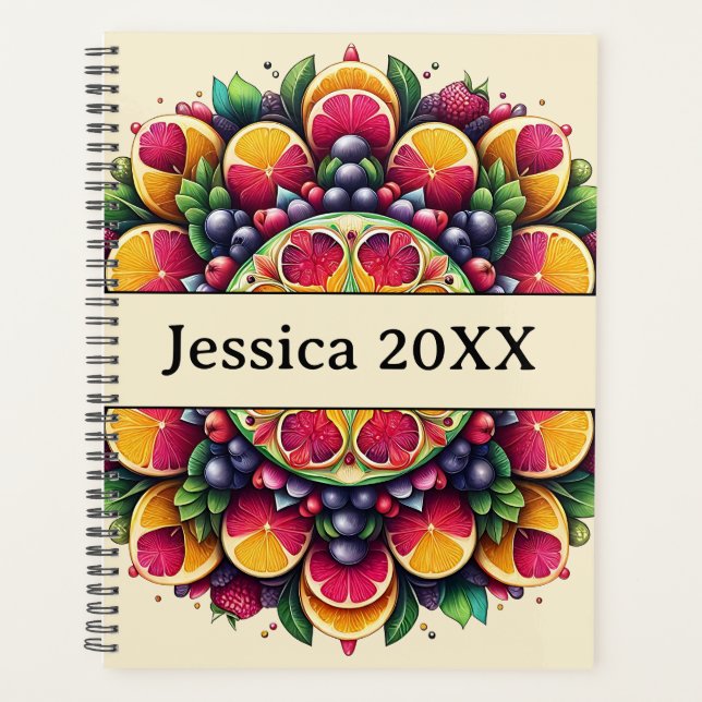 Modern Simple Pretty Cute Colorful Mandala (Devant)