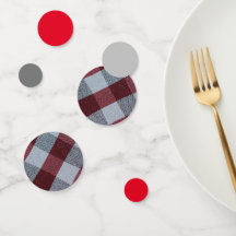 Modern Simple Red Merry Weihnachtsmuster