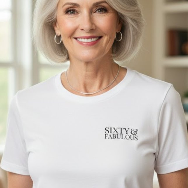 Modern Sixty and Fabulous Bold 60th  Tri-Blend Shirt (Von Creator hochgeladen)