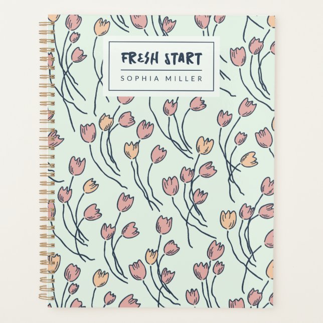 Modern Sketchbook Garden Personal | Cottage Sage Planer (Vorderseite)