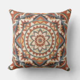 Modern Southwest Mandala Kissen