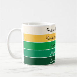 Modern St. Patrick’s Day Gradient Kaffeetasse