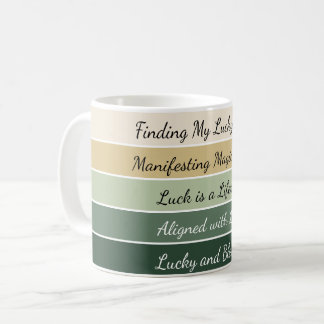Modern St. Patrick’s Day Gradient Kaffeetasse