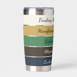 Modern St. Patrick’s Day Gradient Thermobecher