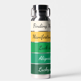 Modern St. Patrick’s Day Gradient Trinkflasche