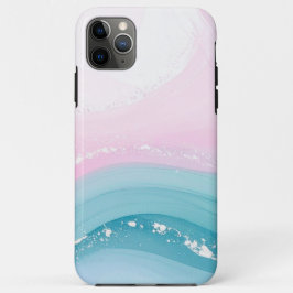 Modern Stone Dusty Blue Marble Case-Mate iPhone Hülle
