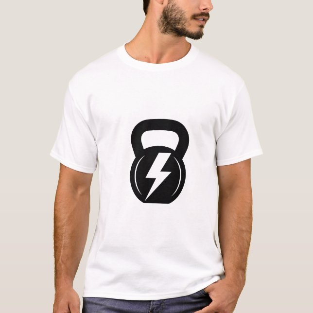 Modern Strength Kettlebell Graphic Shirt (Vorderseite)