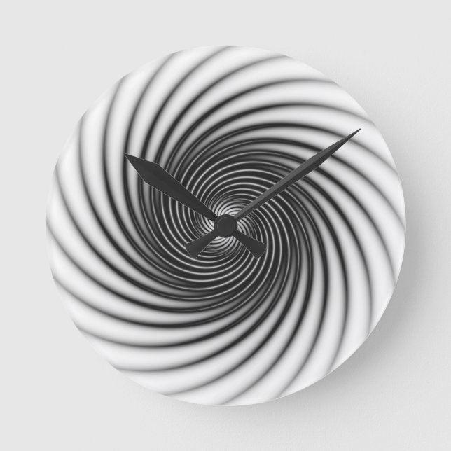 Modern Stylish Runde Wanduhr (Vorderseite)