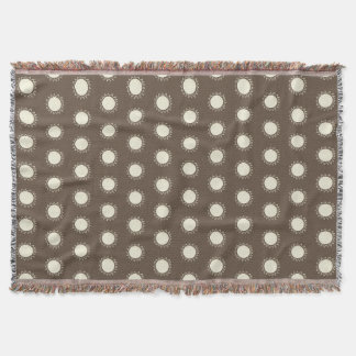 Modern Sun Motif Woven Blanket - Minimalistisch Ta Decke