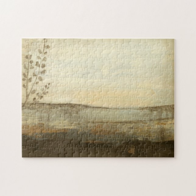 Modern Sunset Landscape Oil Painting (Horizontal)
