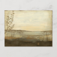 Modern Sunset Landscape Oil Painting