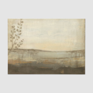 Modern Sunset Landscape Oil Painting Seidenpapier