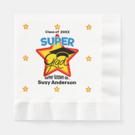 Modern Super Grad Logo - Persönlicher Name und Jah Serviette