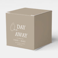 Modern Taupe One Day Away Probe Dinner Party