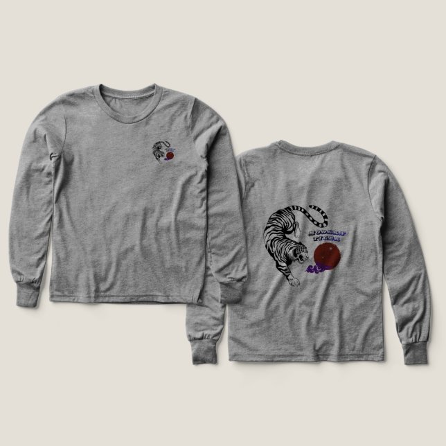 Modern Tiger Graphic Art (Design Vorder- & Rückseite)