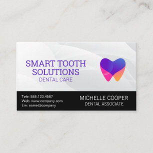Modern-Tooth-Logo   Zahnmedizin Visitenkarte