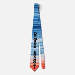 Modern Trendy Birthday Holiday Gift Climate Stripe Krawatte