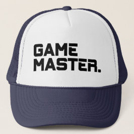 Modern Typografy Game Master Women's Truckerkappe