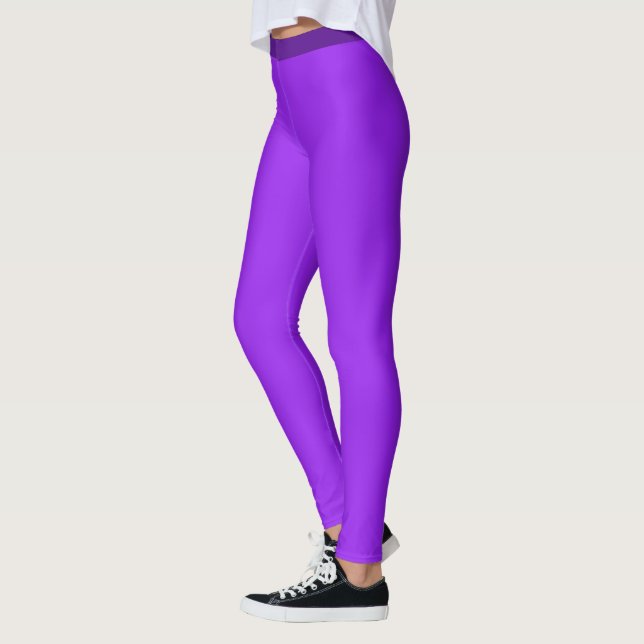 modern und Lila Leggings (Links)