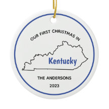Modern Unser 1. Weihnachten in Kentucky
