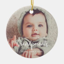 Modern Unsere ersten Weihnachten als Großeltern