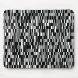 Modern, urban, contemporary geometric pattern art mousepad