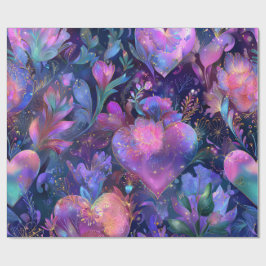 Modern Valentine Wrapping Paper– Abstract Colorful Geschenkpapier