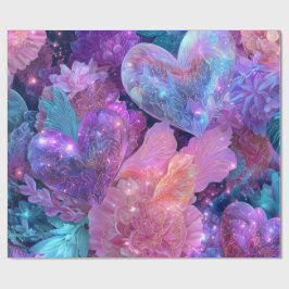 Modern Valentine Wrapping Paper– Abstract Colorful Geschenkpapier