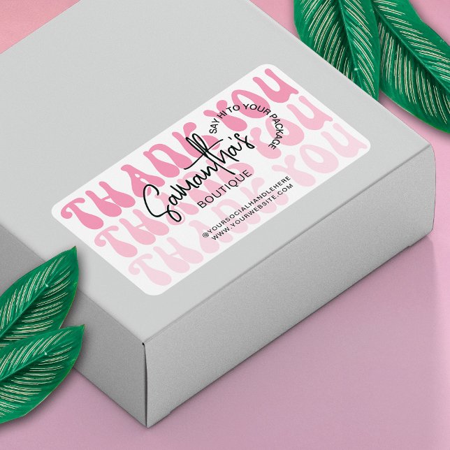 Modern vielen Dank für den Kauf von Retro Pink Shi (Von Creator hochgeladen)