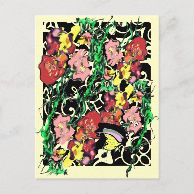 MODERN VINTAG POSTKARTE (Vorderseite)