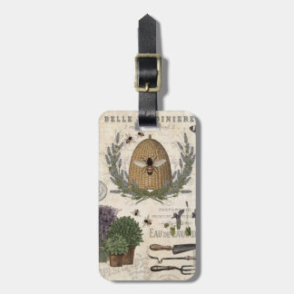 Modern Vintage French Farmhouse Gepäckanhänger