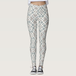 Modern Vintage Geometric Leggings