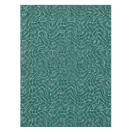 Modern Warped Grid | Minimalist Fluid Geometric Tischdecke