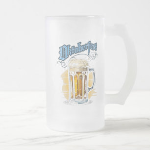 Modern Was Bär braut Mattglas Bierglas