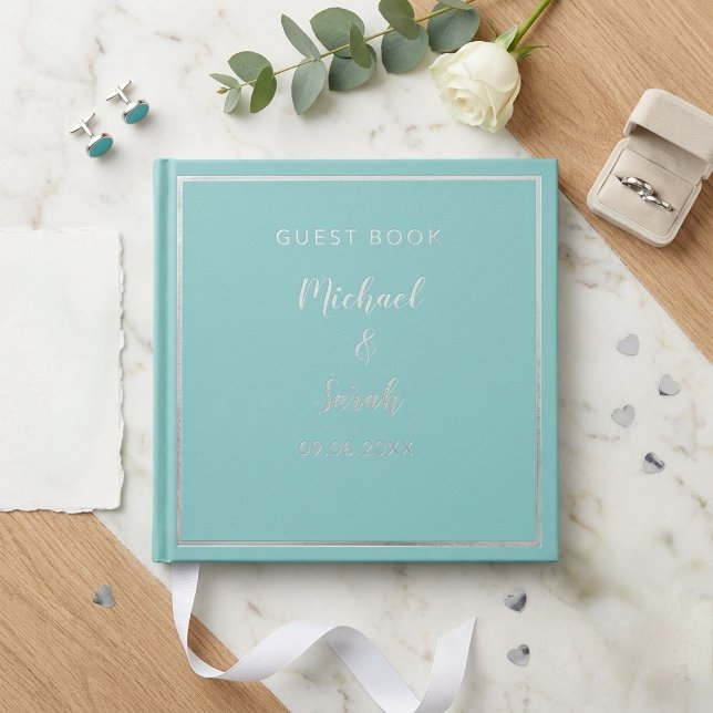 Modern Wedding Guest Book, Minimalist Custom Gästebuch (Von Creator hochgeladen)
