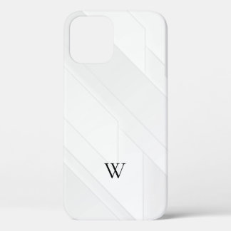 Modern weißes Muster Case-Mate iPhone Hülle