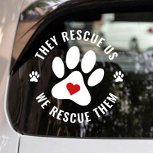 Modern White Paw Print Red Heart Pet Lover