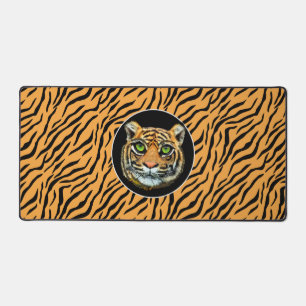 Modern Wild Tiger Pattern Schreibtischunterlage