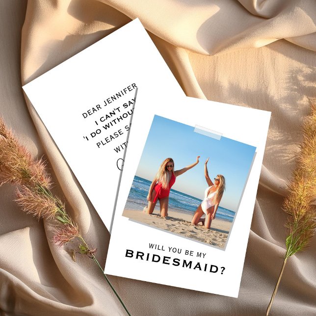 Modern wirst du meine Bridesmaid sein? Vorschlag (Von Creator hochgeladen)