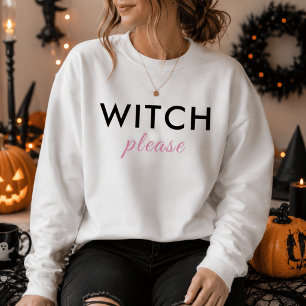 Modern Witch Please Halloween-Shirt – Trendiges T- Sweatshirt