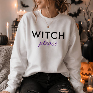 Modern Witch Please Halloween-Shirt – Trendiges T- Sweatshirt