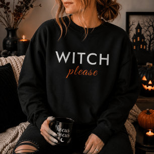 Modern Witch Please Halloween-Shirt – Trendiges T- Sweatshirt